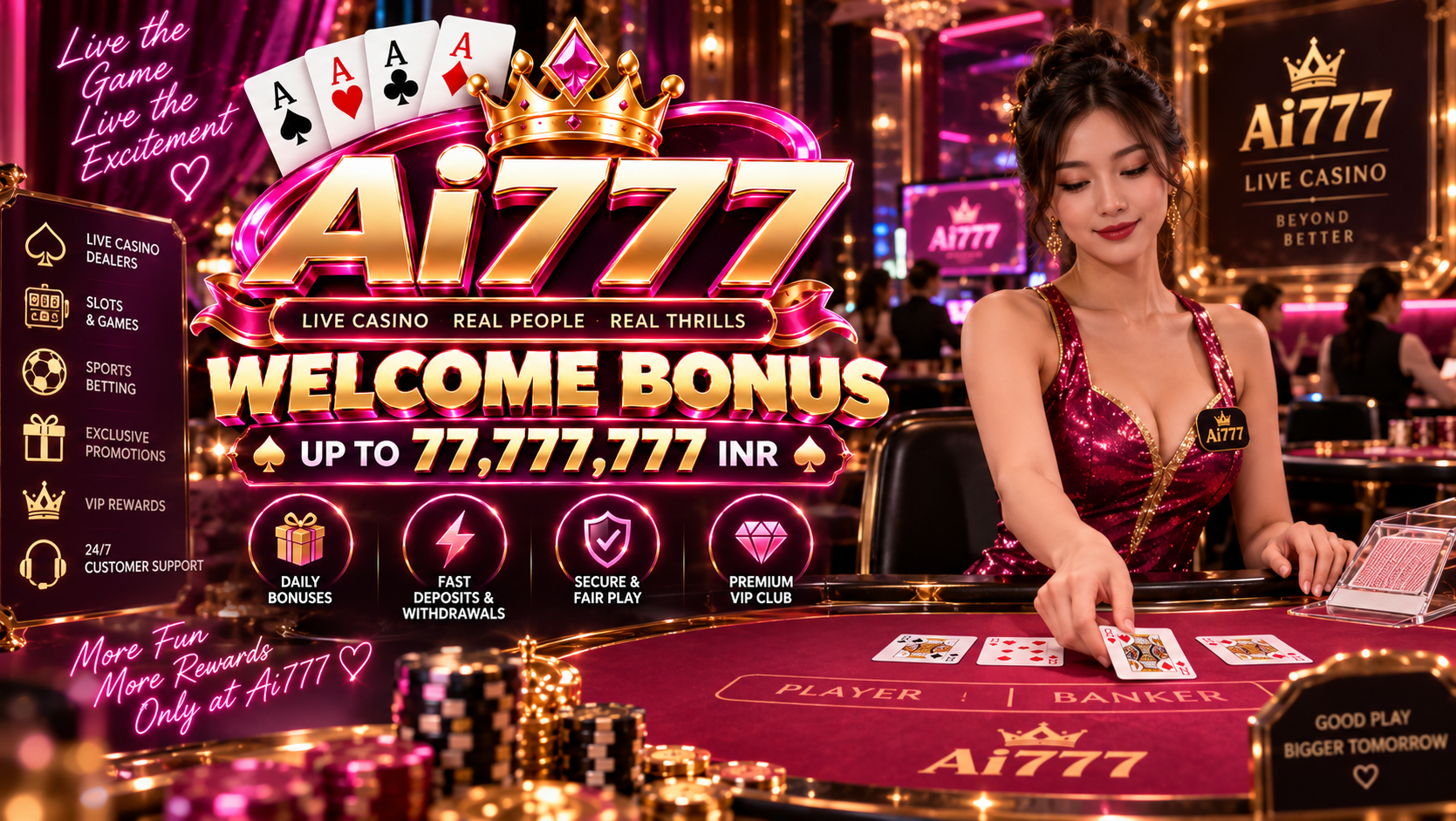 Ai777 Game homepage banner placeholder